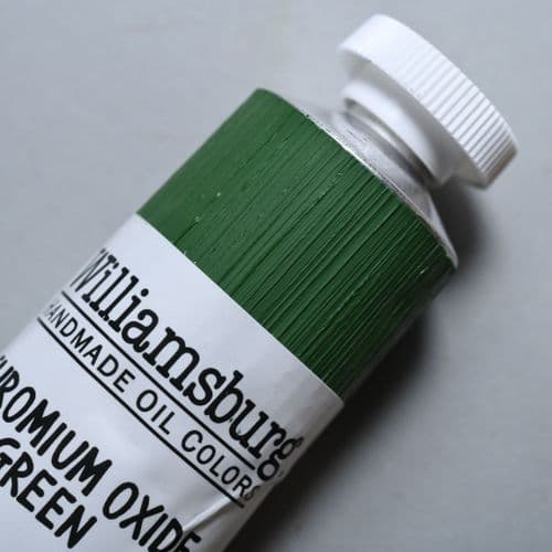 1223 Chromium Oxide Williamsburg Handmade Oil Colour, 150ml tube