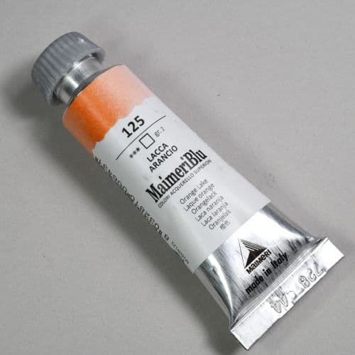 125 Orange Lake Maimeri Blu Watercolor, 12ml tube.