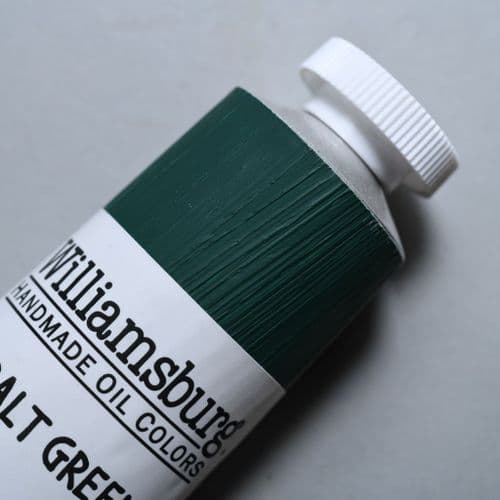 1250 Cobalt Green Williamsburg Handmade Oil Colour, 150ml tube