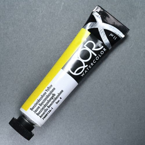 126 Benzimidazolone Yellow QoR Modern Watercolour, 11ml tube