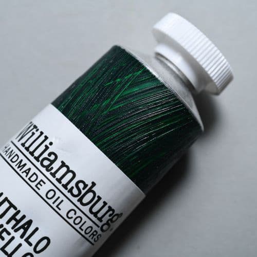 1264 Phthalo Green-Yellowish Williamsburg Handmade Oil Colour, 150ml tube