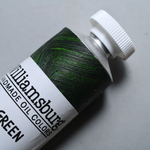 1303 Sap Green Williamsburg Handmade Oil Colour, 150ml tube
