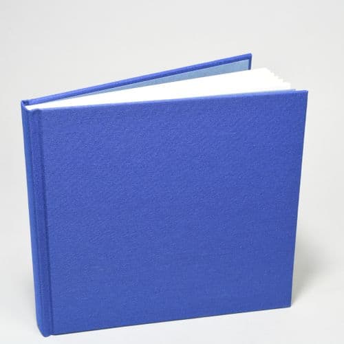 130713 APF Watercolor Sketchbook, Blue Cloth Cover, Landscape 17cm x 15.6cm