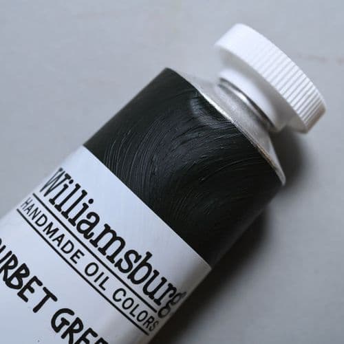 1323 Courbet Green Williamsburg Handmade Oil Colour, 150ml tube