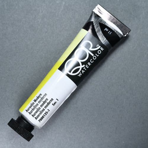 135 Aureolin Modern QoR Modern Watercolour, 11ml tube