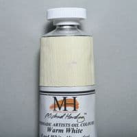 137 Warm White Lead Alternative Michael Harding Oil Colour, 225ml tube. 5% off.