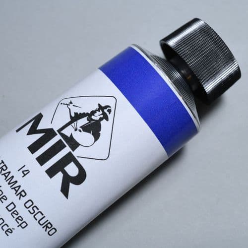 14 Ultramarine Deep Mir Oil Colour, 200ml tube