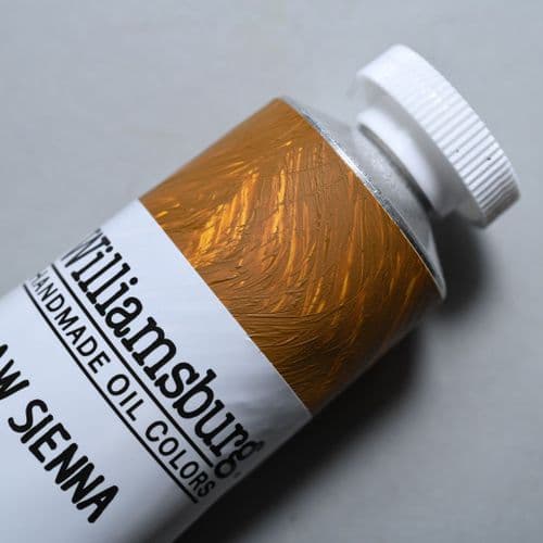 1501 Raw Sienna Williamsburg Handmade Oil Colour, 150ml tube