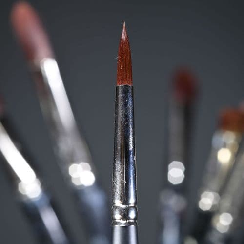 1506 Lascaux Artists' Brush Round LR 6