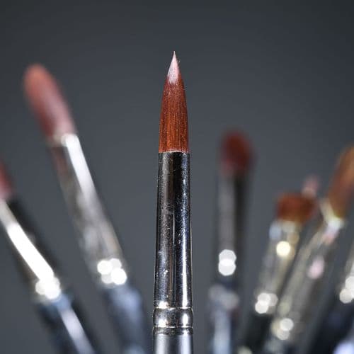 1512 Lascaux Artists' Brush Round LR 12