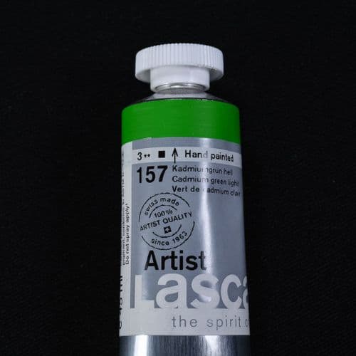 157 Cadmium Green Light, Lascaux Artists' Acrylic, 45ml tube