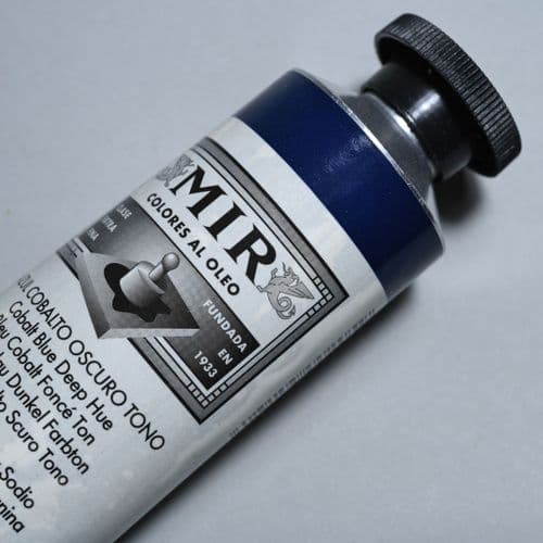 16 Cobalt Blue Deep Hue Mir Oil Colour, 200ml tube