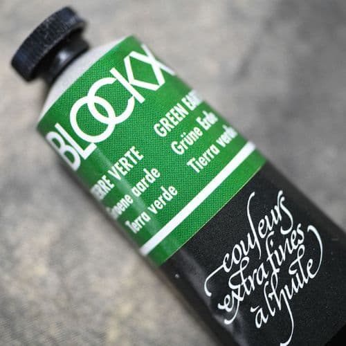 161 Green Earth Blockx Oil Colour, 35ml tube.