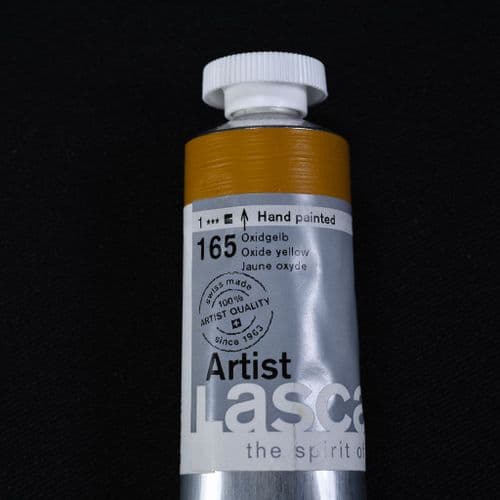 165 Oxide Yellow, Lascaux Artists' Acrylic, 45ml tube