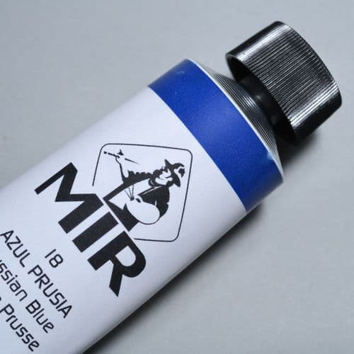 18 Prussian Blue Mir Oil Colour, 200ml tube