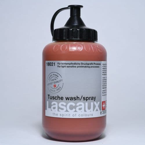 18021 Tusche Wash/spray. Lascaux, 500ml bottle