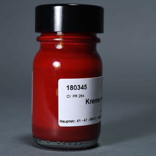 180345 Ruby Red Kremer Shellac Ink, 30ml jar