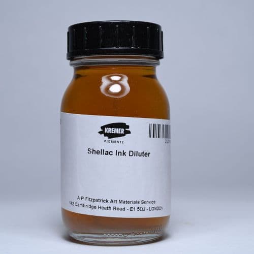 180420 Kremer Shellac Ink Diluter, 100ml jar