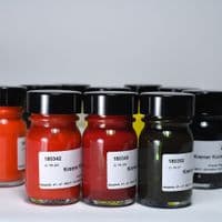 180990 Kremer Shellac Ink Assortment,10 x 30ml jars