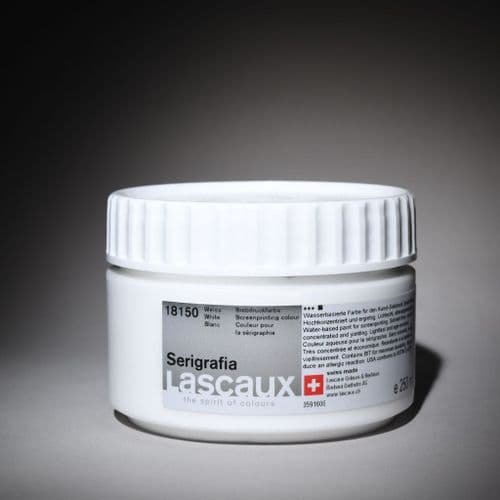 18150 White Serigrafia. Lascaux, 250ml plastic container