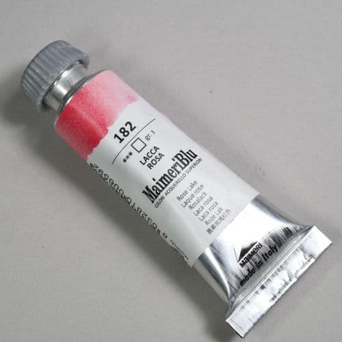 182 Rose Lake Maimeri Blu Watercolor, 12ml tube.