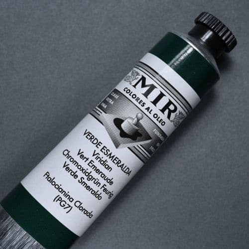 20 Viridian Mir Oil Colour, 60ml tube