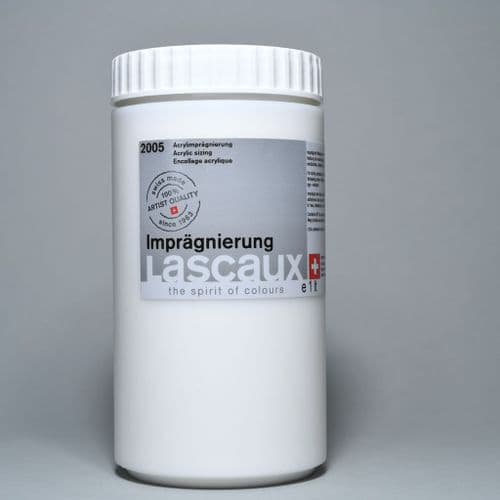 2005 Acrylic Transparent Size, Lascaux, 1 lt jar