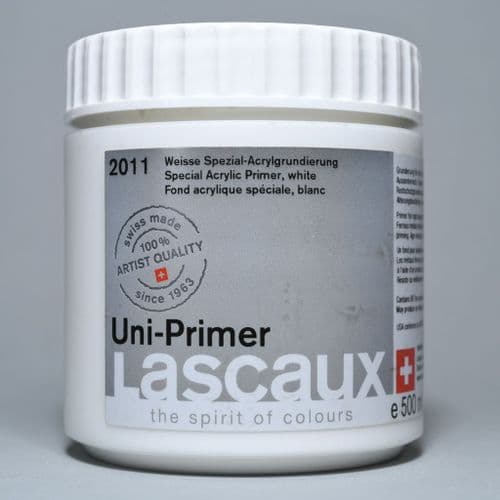2011 Uni-Primer White. Lascaux, 500ml jar