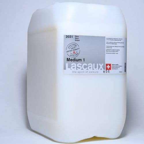 2031 Medium 1 Gloss. Lascaux, 5 lt plastic container