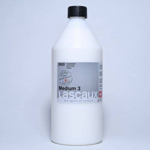 2033 Medium 3 Satin. Lascaux,1 lt bottle