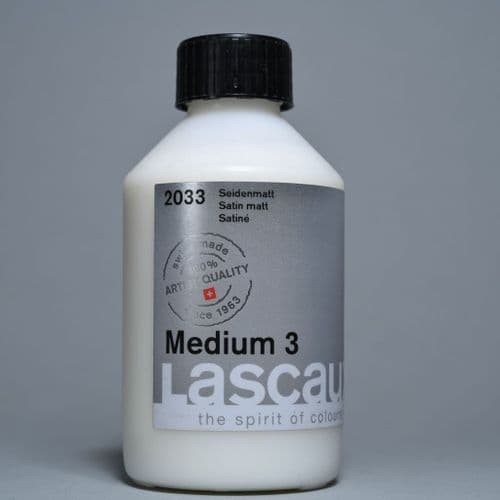 2033 Medium 3 Satin. Lascaux, 250ml bottle