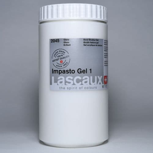 2045 Impasto Gel 1 Gloss. Lascaux, 1 lt plastic container