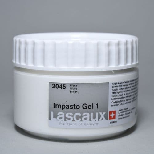 2045 Impasto Gel 1 Gloss. Lascaux, 250ml plastic container