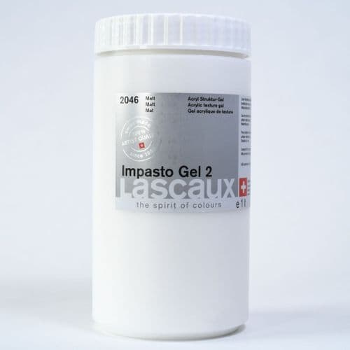 2046 Impasto Gel 2 Matt. Lascaux, 1 lt plastic container