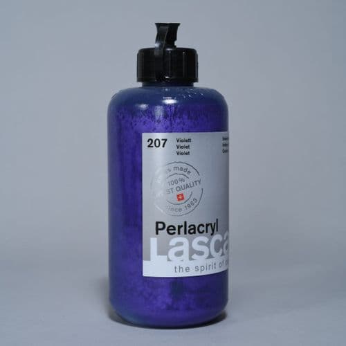 207 Violet Lascaux Perlacryl, 250ml plastic container