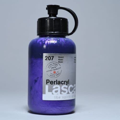 207 Violet Lascaux Perlacryl, 85ml plastic container