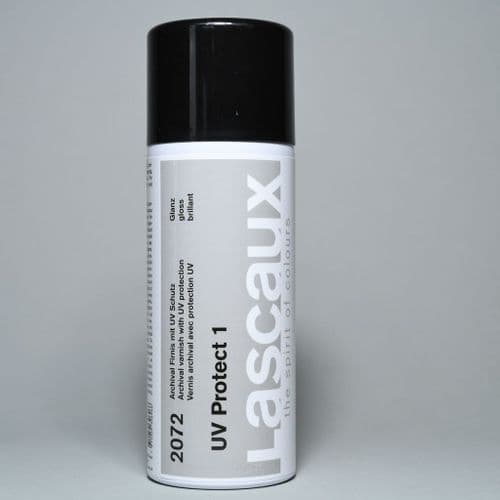 2072 UV Protect 1 Gloss Spray Varnish. Lascaux, 400ml aerosol