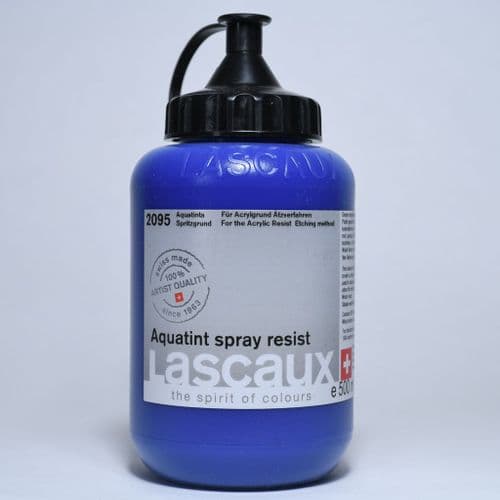 2095 Aquatint Spray Resist. Lascaux, 500ml plastic container