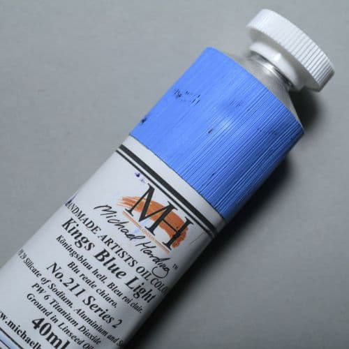 211 Kings Blue Light Michael Harding Oil Colour, 40ml tube. 5% off.