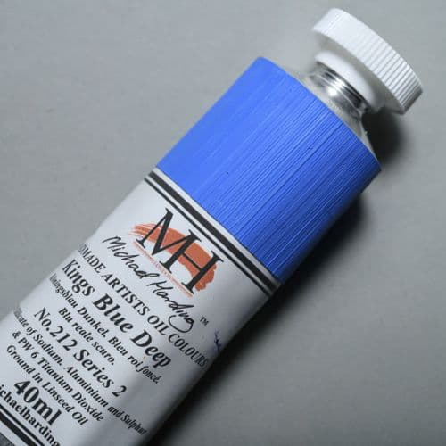 212 Kings Blue Deep Michael Harding Oil Colour, 40ml tube. 5% off.