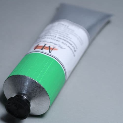 215 Permanent Green Light Michael Harding Oil Colour, 225ml tube. 5% off.