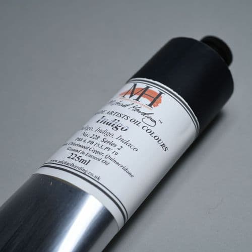 228 Indigo Michael Harding Oil Colour, 225ml tube. 5% off.