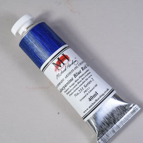 231 Phthalo Blue Shade Michael Harding Oil Colour, 40ml tube