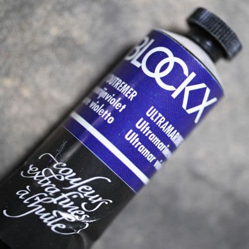 231 Ultramarine Violet Blockx Oil Colour, 200ml tube.