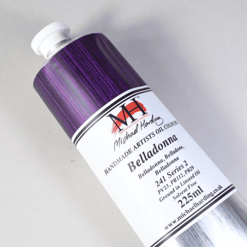 241 Belladonna Michael Harding Oil Colour, 225ml tube