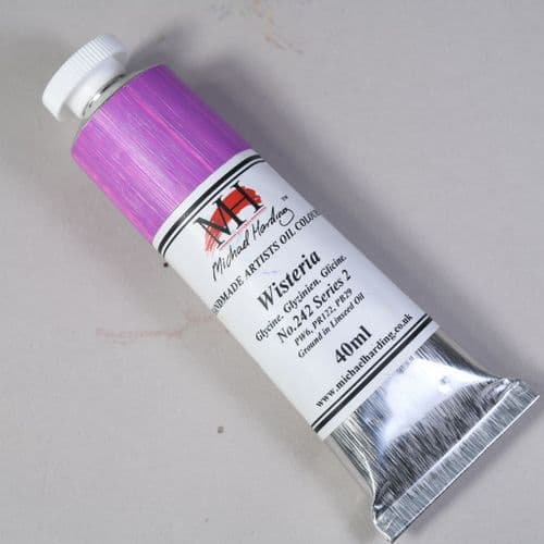 242 Wisteria Michael Harding Oil Colour, 40ml tube