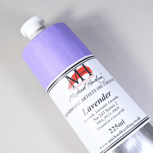 243 Lavender Michael Harding Oil Colour, 225ml tube