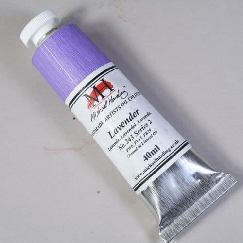 243 Lavender Michael Harding Oil Colour, 40ml tube