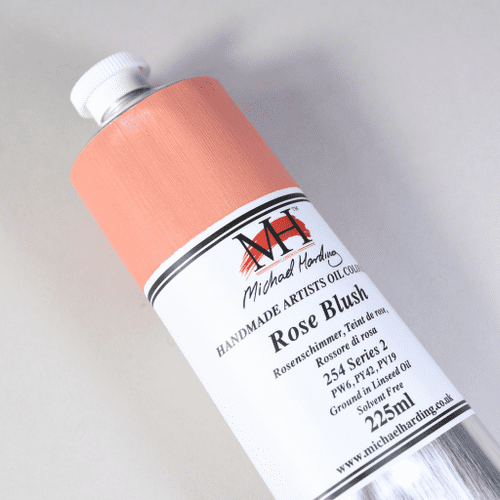 254 Rose Blush Michael Harding Oil Colour, 225ml tube