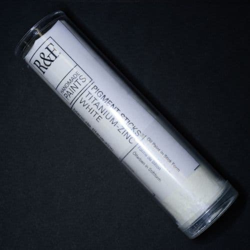 2610 Titanium Zinc White R&F Pigment Stick, 100ml stick